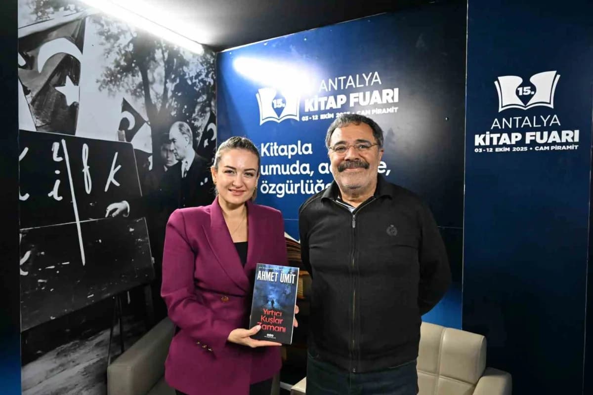 Antalya Büyükşehir Belediyesi tarafından bu yıl 16'ncısı düzenlenen Antalya Kitap Fuarı, 2 Ekim Cuma saat 15.00'te gerçe