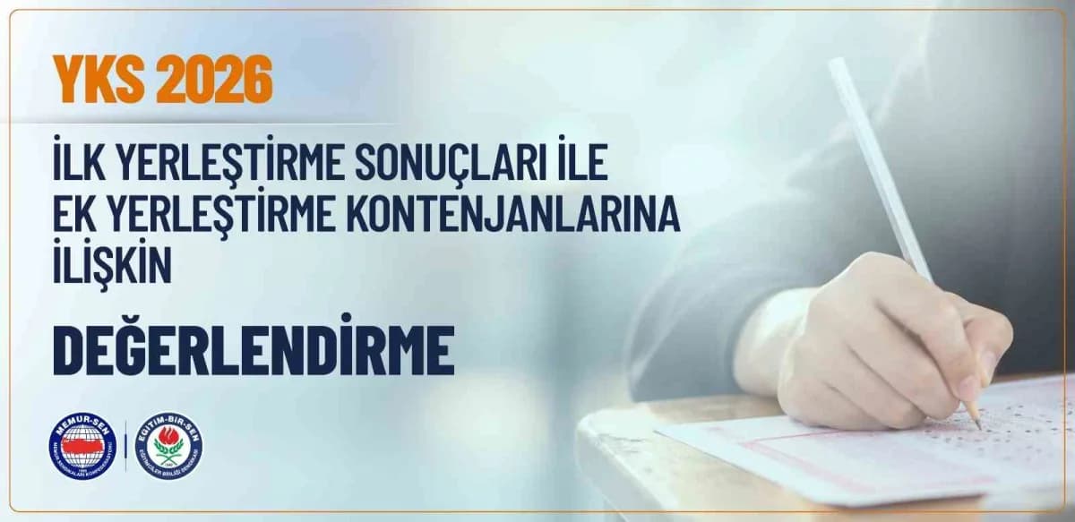 2026 YKS sonuçları sonrası yükseköğretimde kontenjan politikası değerlendirmesi yapan Eğitim-Bir-Sen yetkilileri