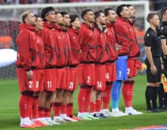 A Milli Futbol Takımı oyuncuları Bursa Yüzüncü Yıl Atatürk Stadyumu’nda İtalya maçına hazırlanıyor