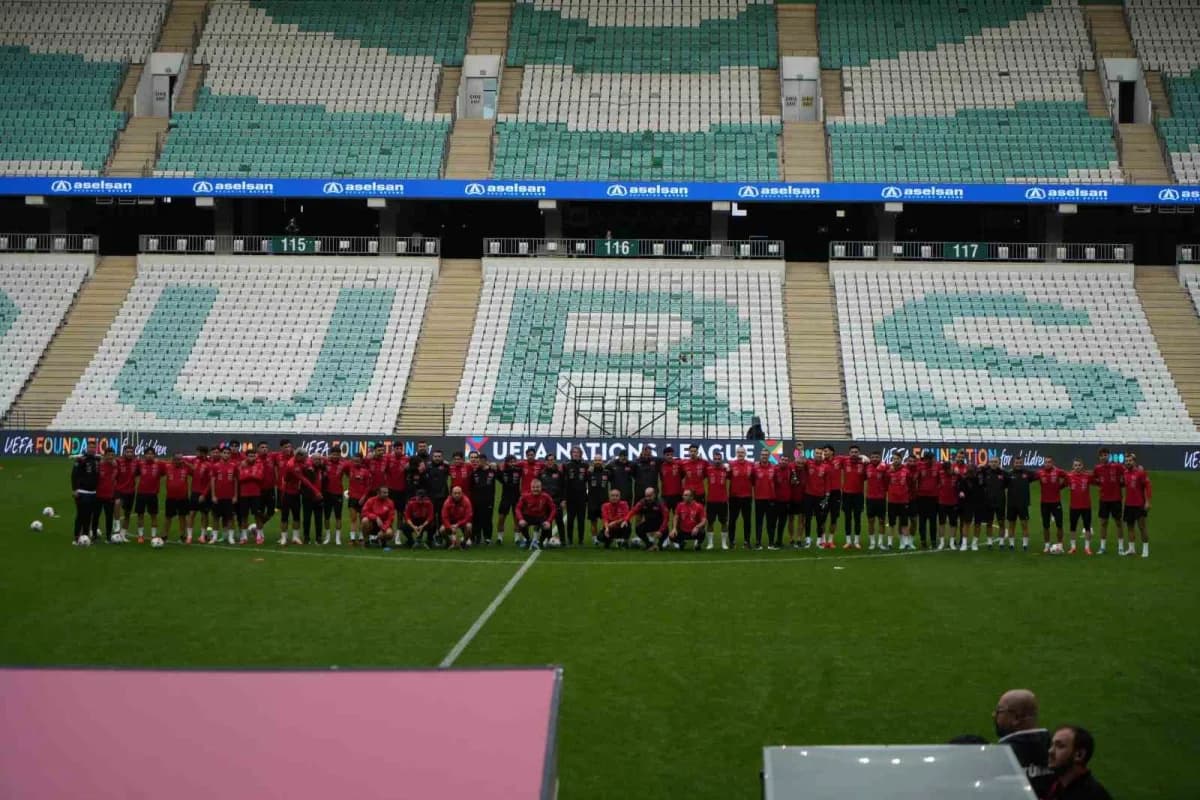 UEFA Uluslar a Ligi 1. Grup'taki ikinci maçında yarın İtalya ile karşılaşacak a Milli Futbol Takımı, müsabakanın oynanac