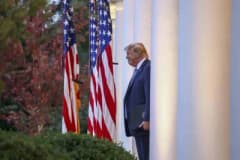 ABD mahkemesi Trump’ın Beyaz Saray medya yasağını iptal ettiğine dair mahkeme salonu görüntüsü