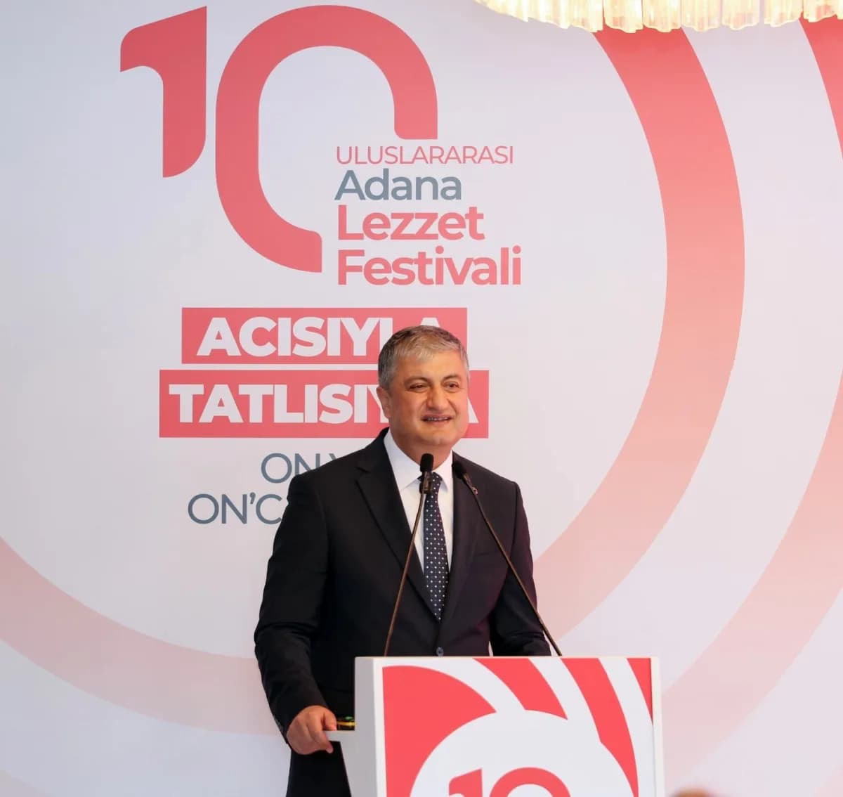 Adana Valisi Mustafa Yavuz konuşma yaptı