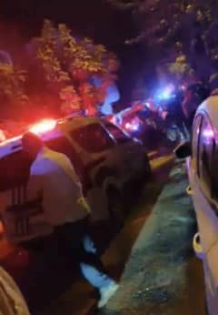Adıyaman Siteler Mahallesi'nde iki grup arasında çıkan kavga sonrası olay yeri
