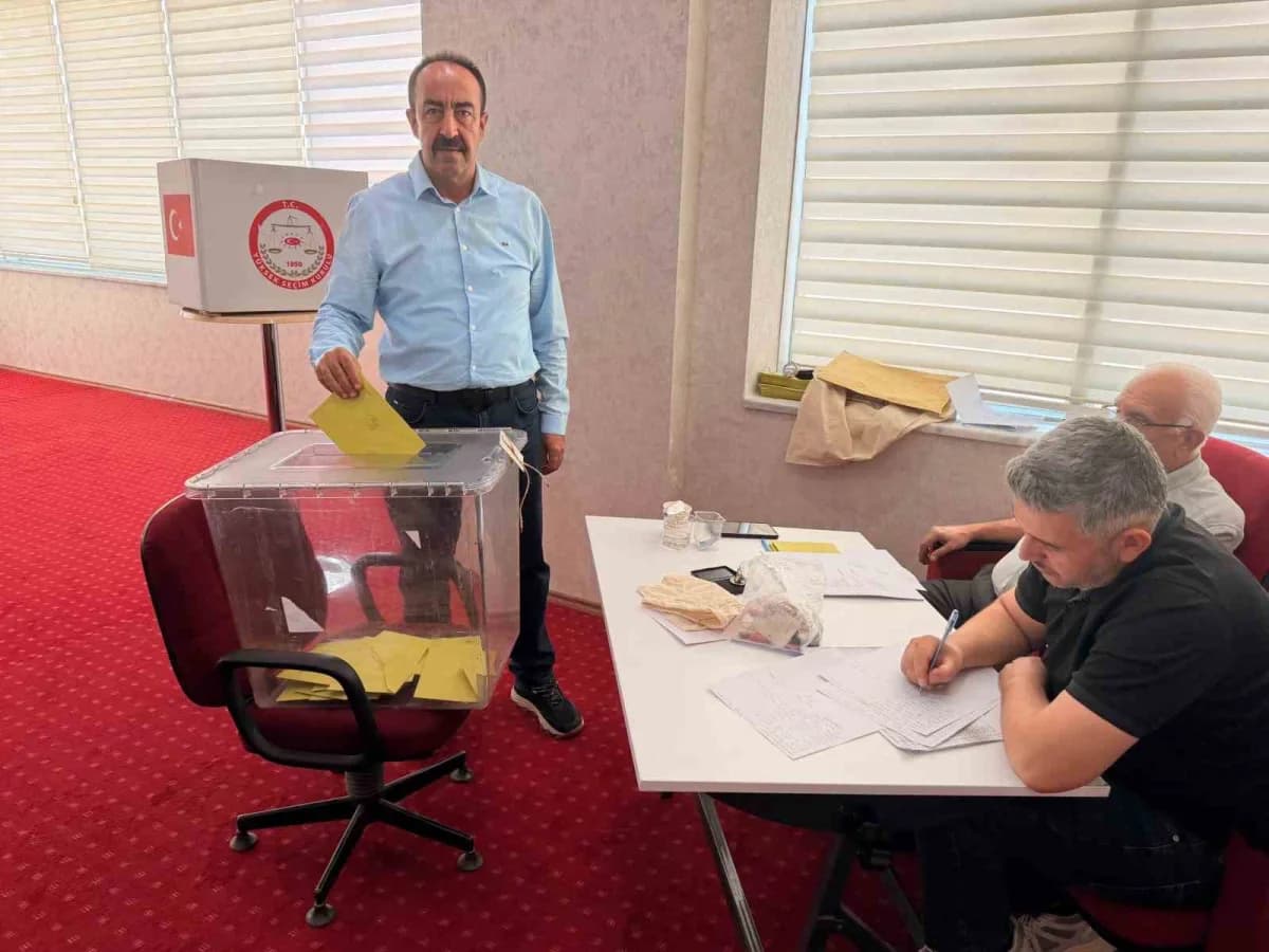 Adıyaman Veteriner Hekimleri Odası 10. Genel Kurulu toplantısından bir kare