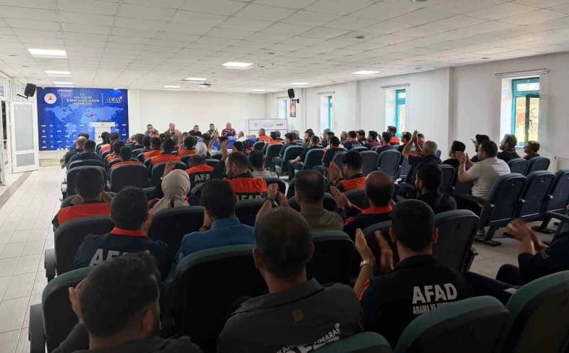 Van İl Afet ve Acil Durum AFAD İl Müdürlüğü ekiplerince, Afet ve Acil durumlara müdahale kapasitesini Ulusal ve uluslara
