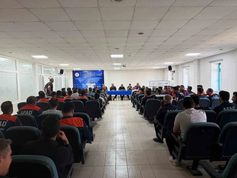 Van İl Afet ve Acil Durum AFAD İl Müdürlüğü ekiplerince, Afet ve Acil durumlara müdahale kapasitesini Ulusal ve uluslara