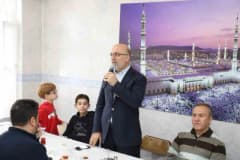 Afyonkarahisar İl Müftüsü Lütfü İmamoğlu için düzenlenen vefa ve veda programından bir kare
