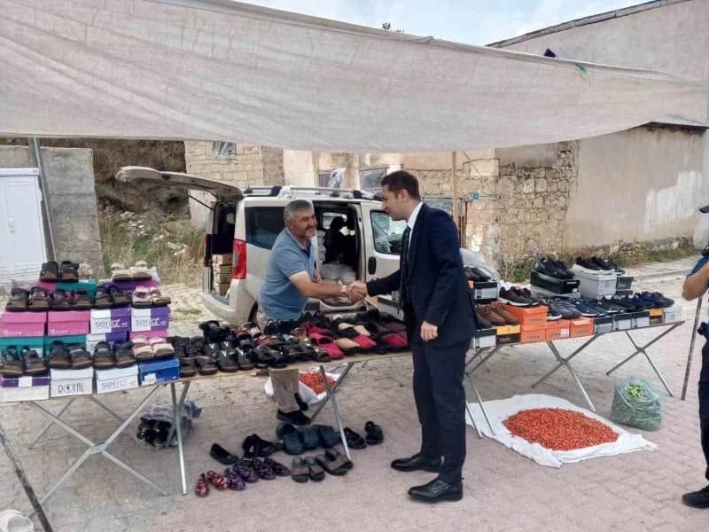 Aydıntepe’de Ahilik Haftası kapsamında esnaf ziyareti yapıldı