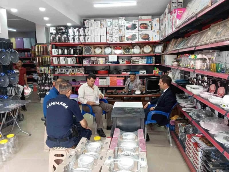 Aydıntepe’de Ahilik Haftası kapsamında esnaf ziyareti yapıldı