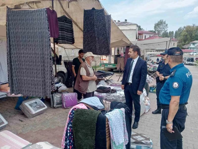 Aydıntepe’de Ahilik Haftası kapsamında esnaf ziyareti yapıldı