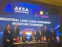 Aksa Kompozit’in Tunus Technopole Borj Cedria’da kurulacak havacılık kompozitleri üretim tesisi için planlanan alanın ge