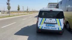 Aksaray'da özel halk otobüsü durağında yolcu alma kavgası sonrası olay yeri