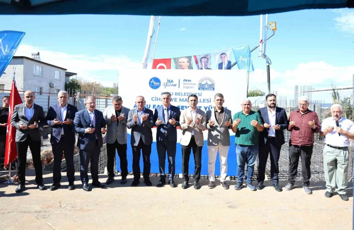 Aksu’da vatandaşların Sağlık hizmetlerine daha hızlı ve kolay ulaşabilmesi amacıyla Cihadiye Mahallesi’ne kazandırılacak