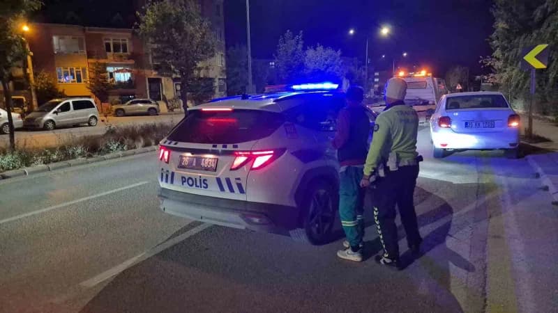 Ekiplerce kontrol edilen 11 EA 378 plakalı otomobil sürücüsü l.b. İsimli şahsın yasal sınırın üzerinde alkollü olduğu te