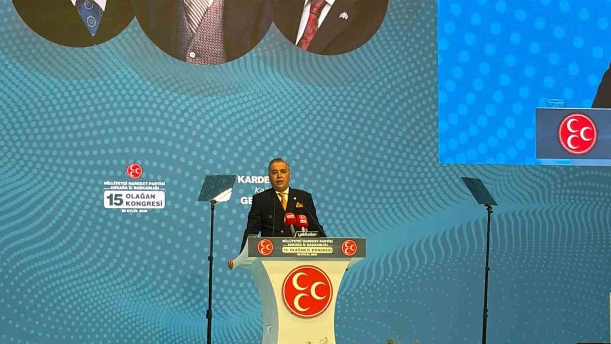 MHP Ankara İl Başkanı Alparslan Doğan
