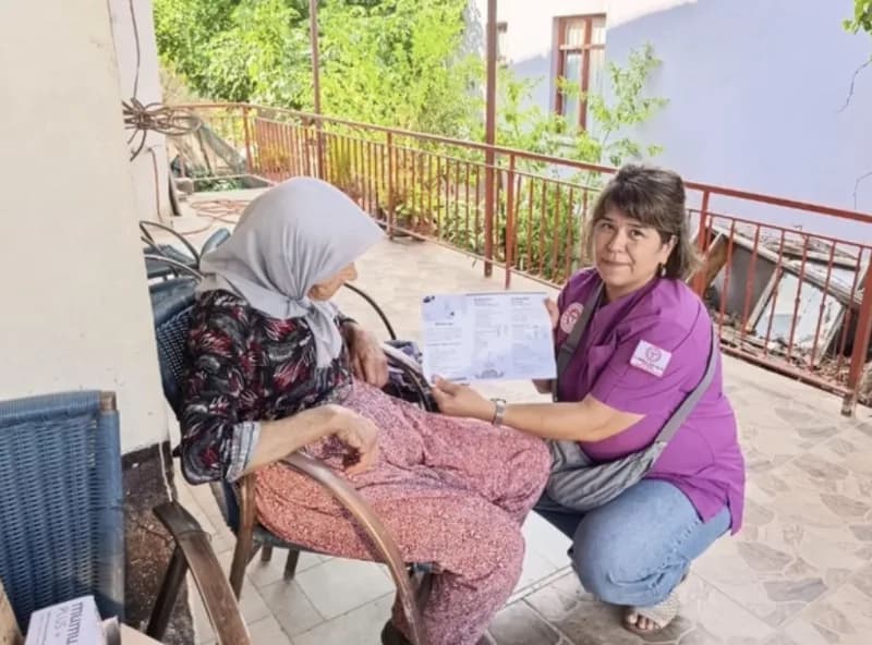 Alzheimer Haftası’nda Gazipaşa’da anlamlı ziyaret