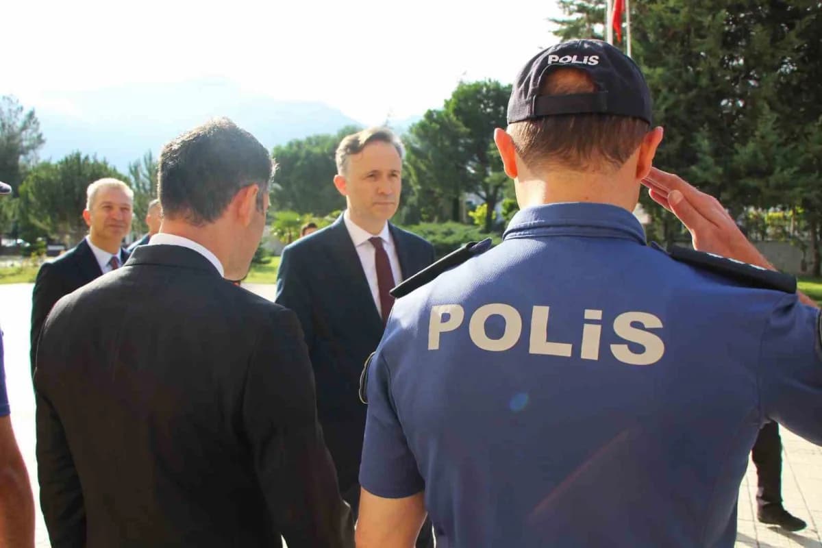 Amasya İl Emniyet Müdürlüğünde yeni Emniyet Müdürü Ali Erkan Aktaşgül görevine başladı