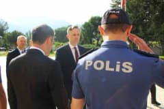 Amasya İl Emniyet Müdürlüğünde yeni Emniyet Müdürü Ali Erkan Aktaşgül görevine başladı