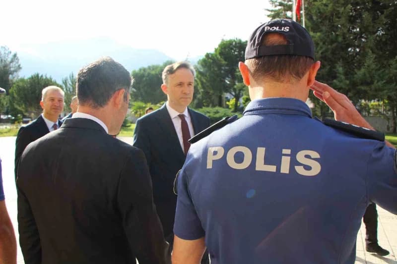 Amasya İl Emniyet Müdürlüğünde yeni Emniyet Müdürü Ali Erkan Aktaşgül görevine başladı