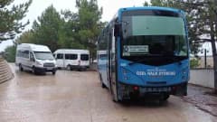 Amasya Üniversitesi Yeşilırmak Yerleşkesi önünde halk otobüsü ile servis minibüsünün çarpıştığı trafik kazası sonrası ol