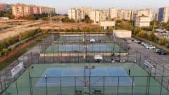Diyarbakır'da 16. Amed Cup Tenis Turnuvası için tenis kortlarında müsabaka hazırlıkları