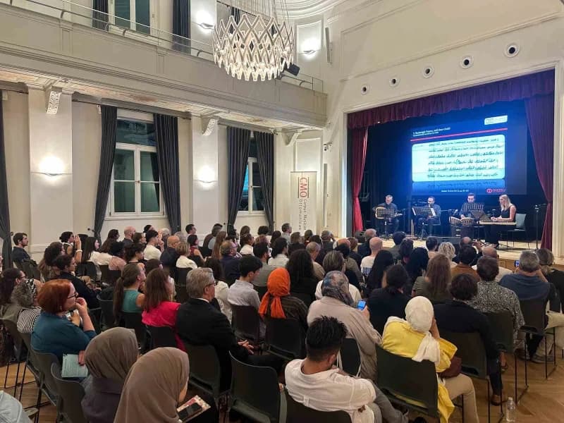 Akademinin kapanışında Anadolu Makam Ensemble Topluluğu uluslararası katılımcılara özel bir konser sundu.