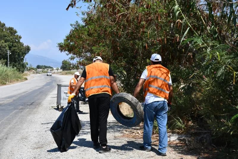 Mersin Anamur Açık Ceza İnfaz Kurumu'ndaki hükümlüler, iyileştirme ve topluma kazandırma faaliyetleri çerçevesinde uygul