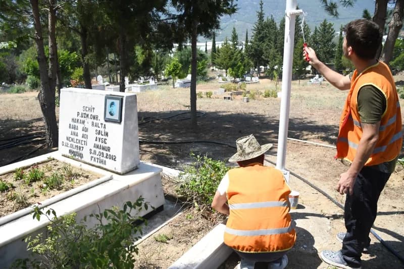 Mersin Anamur Açık Ceza İnfaz Kurumu'ndaki hükümlüler, iyileştirme ve topluma kazandırma faaliyetleri çerçevesinde uygul