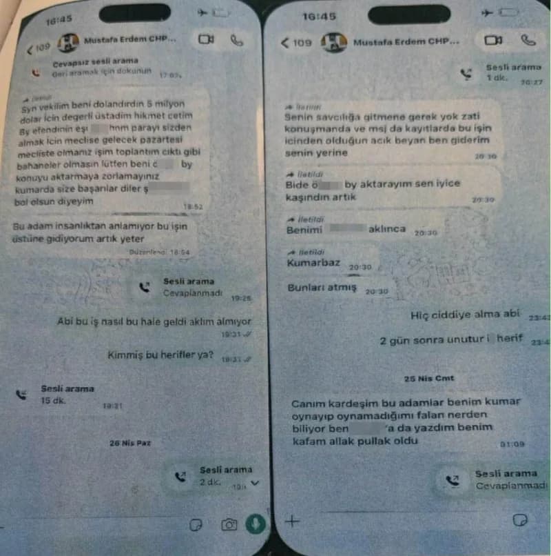 Ankara’da yürütülen uyuşturucu ve fuhuş soruşturmasının 4’üncü dalgasında gözaltına alınan Arda Birinci’nin Dijital mate