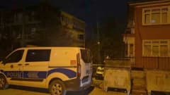 Ankara Yenimahalle’de bir apartman dairesinde polis ekiplerinin inceleme yaptığı alan