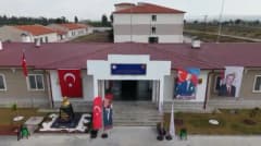 Hatay Valisi Mustafa Masatlı, Antakya Demirköprü Jandarma Karakol Komutanlığı yeni hizmet binasında inceleme yapıyor