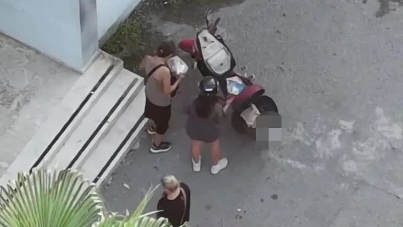 Şahsın Zabıta ekiplerine yiyecekleri evde hazırlamadığını, bölgede bulunan bir otelin mutfağında hazırladığını söylediği