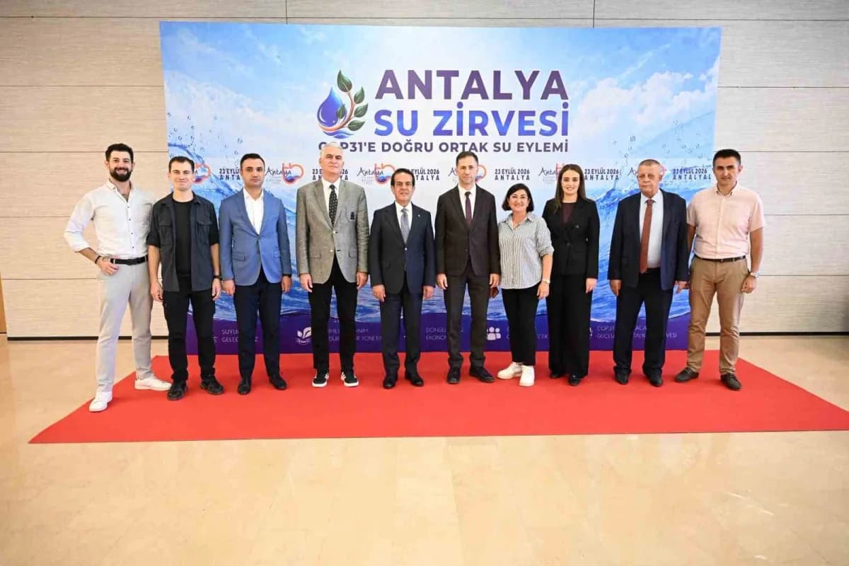 Antalya’nın Su geleceği, iklim değişikliğiyle mücadele Ve sürdürülebilirlik vizyonuyla düzenlenen Antalya Su Zirvesi, Mi