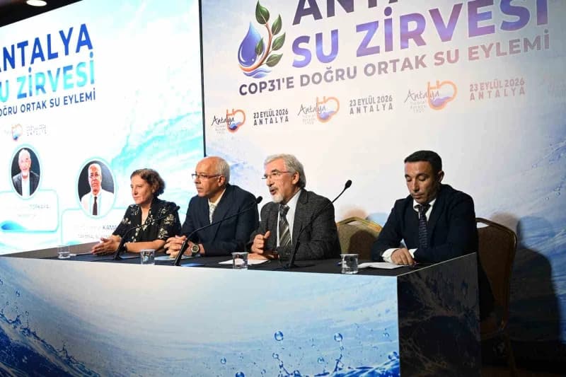 Antalya’nın Su geleceği, iklim değişikliğiyle mücadele Ve sürdürülebilirlik vizyonuyla düzenlenen Antalya Su Zirvesi, Mi