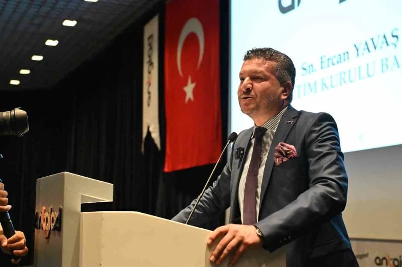ANTGİAD Yönetim Kurulu Başkanı Ercan Yavaş konuşma yaptı