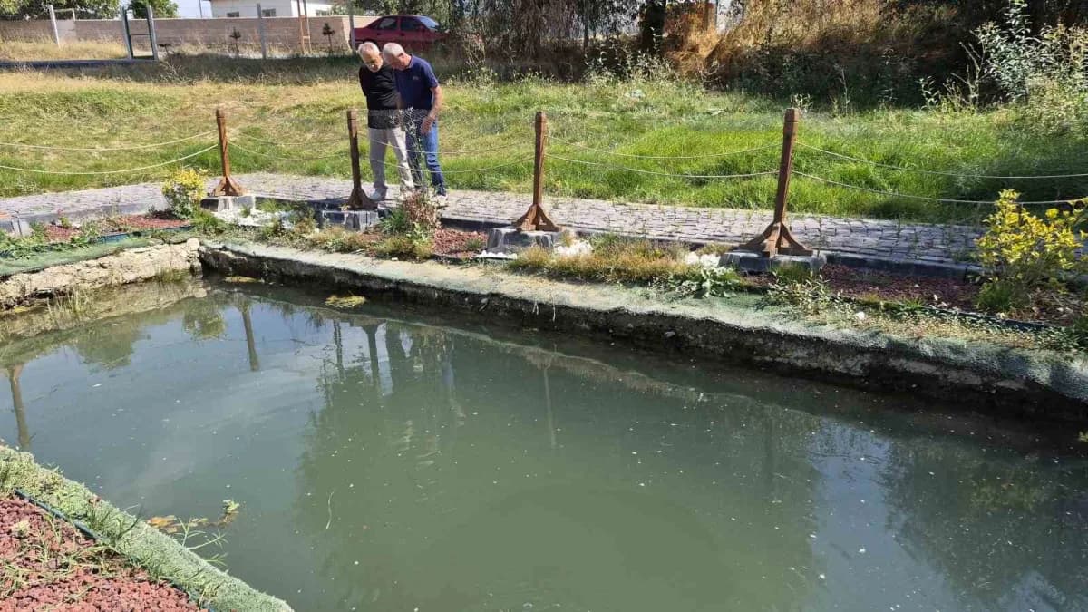 Kargalık köyündeki 2 bin yıllık antik havuz 20 yıl sonra yeniden doldu