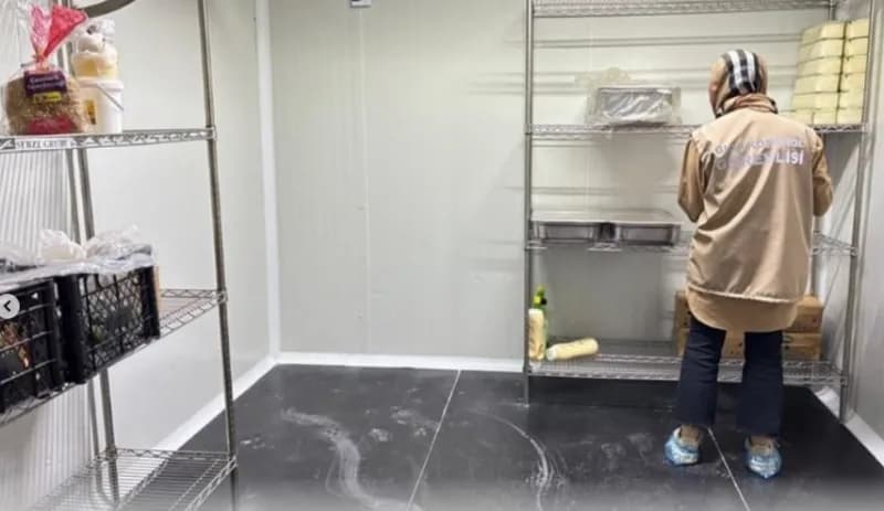 Ardahan'da okulların kantin ve yemekhanelerinde gıda denetimleri sıklaştı.(olgun yıldız/Ardahan-iha)