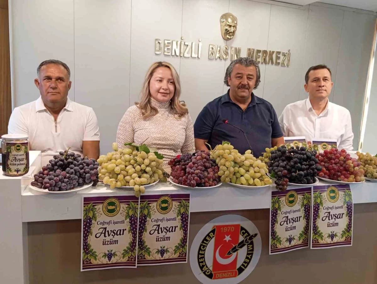 Denizli’nin Acıpayam ilçesine bağlı Avşar Mahallesi’nde, 5. Geleneksel Avşar Üzüm Festivali 26 Eylül 2026 tarihinde gerç