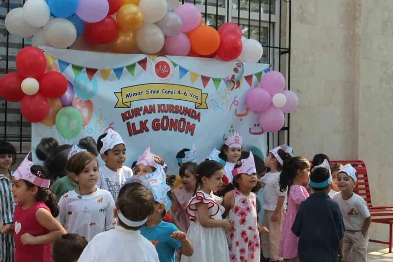 Aydın’da 4-6 Yaş grubu Kur’an kurslarında 2026-2027 eğitim-öğretim yılı başladı. Efeler Mimar Sinan 4-6 Yaş Kur’an Kursu