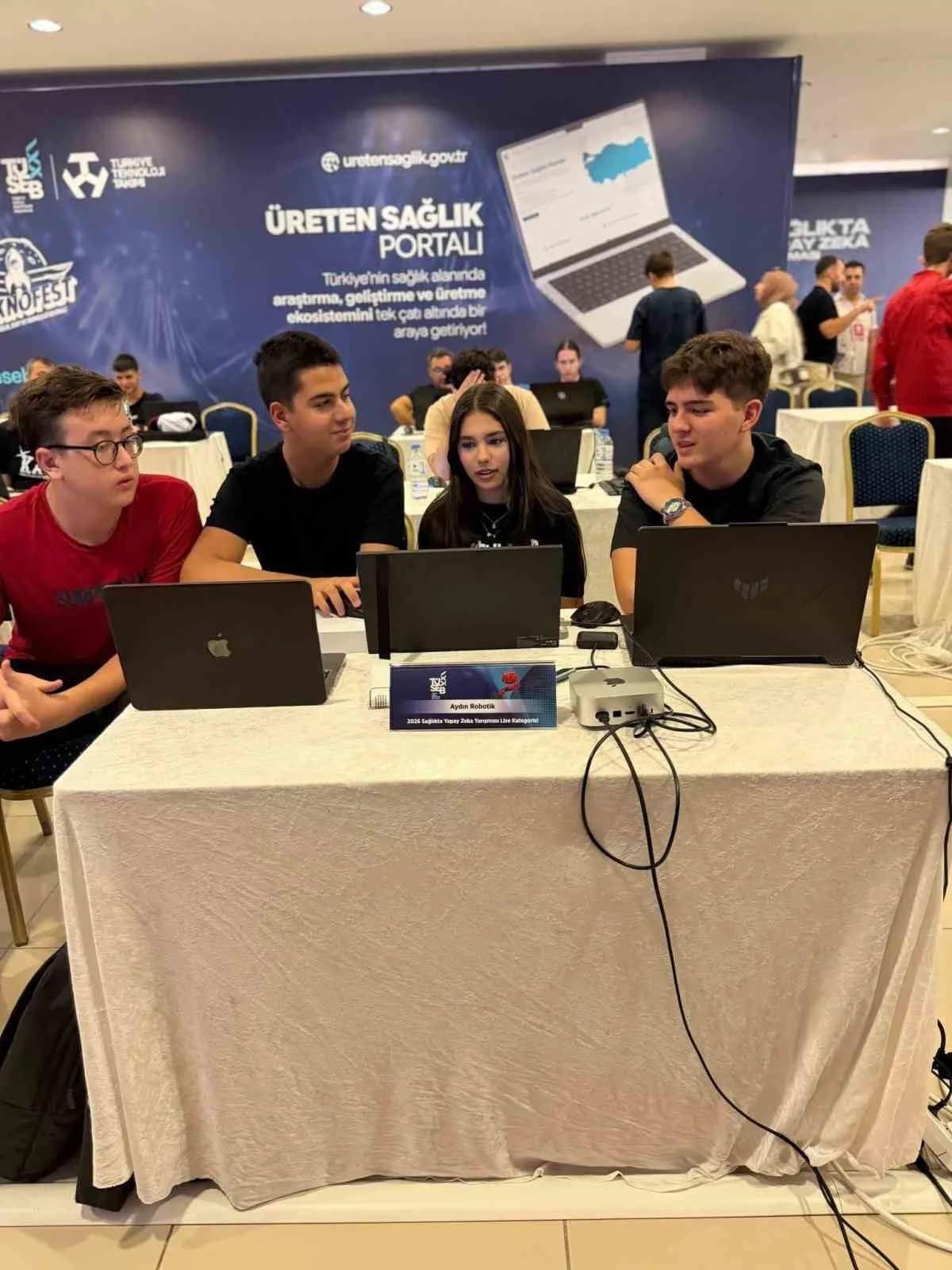 Aydın Lisesi öğrencilerinin geliştirdiği “Ritimaı” projesi, TEKNOFEST 2026 Sağlıkta Yapay Zeka Yarışması’nda 4 bin takım