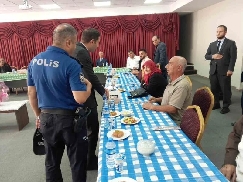 Aydıntepe’de şehitler anıldı, gazilerle bir araya gelindi