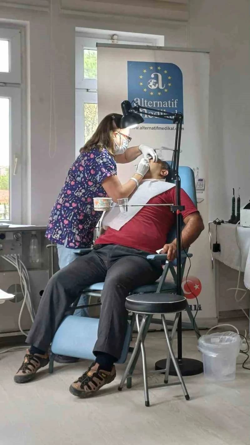 Ayvalık’ta 200 engelli bireyin ağız ve Diş tedavileri yapıldı