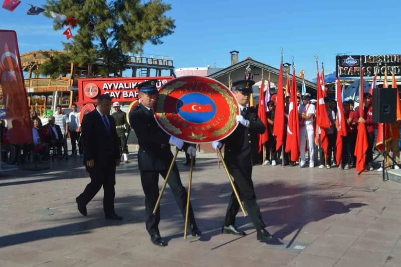 Ayvalık’ta gazilerin hatırlanma sevinci
