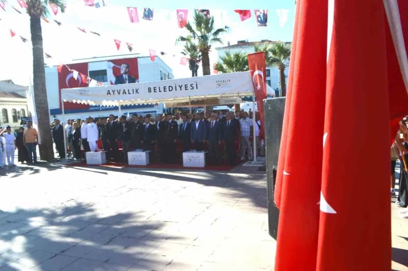 Ayvalık’ta gazilerin hatırlanma sevinci