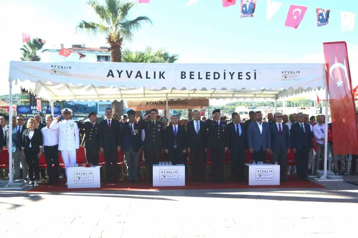 Ayvalık’ta gazilerin hatırlanma sevinci