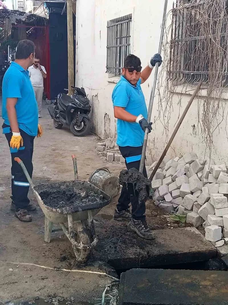 Ayvalık ıslak mendillerden dertli