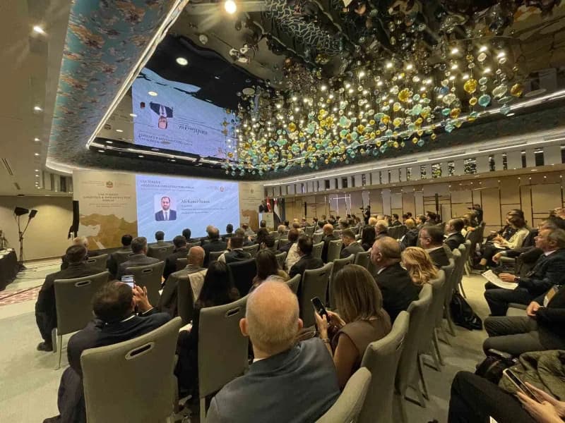 BAE-Türkiye Lojistik ve Altyapı Forumu İstanbul’da düzenlenen açılış töreninden görüntü