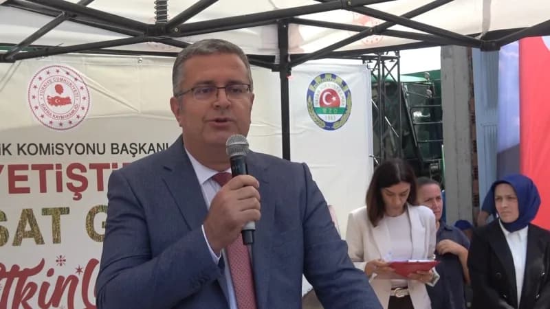 Samsun İl Tarım ve Orman Müdürü Kemal Yılmaz konuşma yaptı