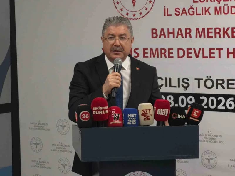 Erdinç Yılmaz konuşma yaptı