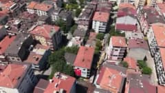 Bahçelievler’de kentsel dönüşüm kapsamında yenilenen binalar ve inşaat çalışmaları